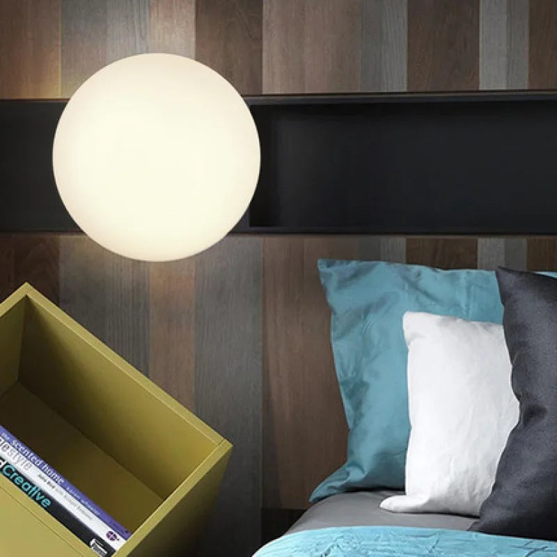 lampe murale moderne blanc adhésive éclairage quotidien cuisine chambre salon verre led