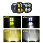 projecteurs led travail 40w ip67 jaune blanc noir modernes robustes