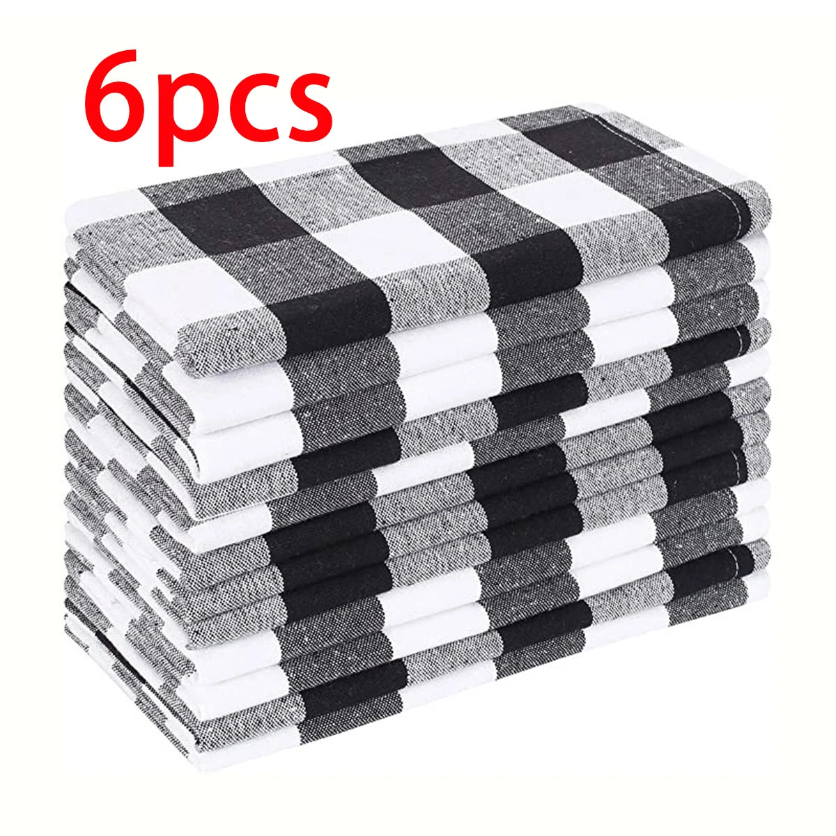 serviettes carreaux rose blanc rouge orange jaune beige clips métalliques table restaurant pack six