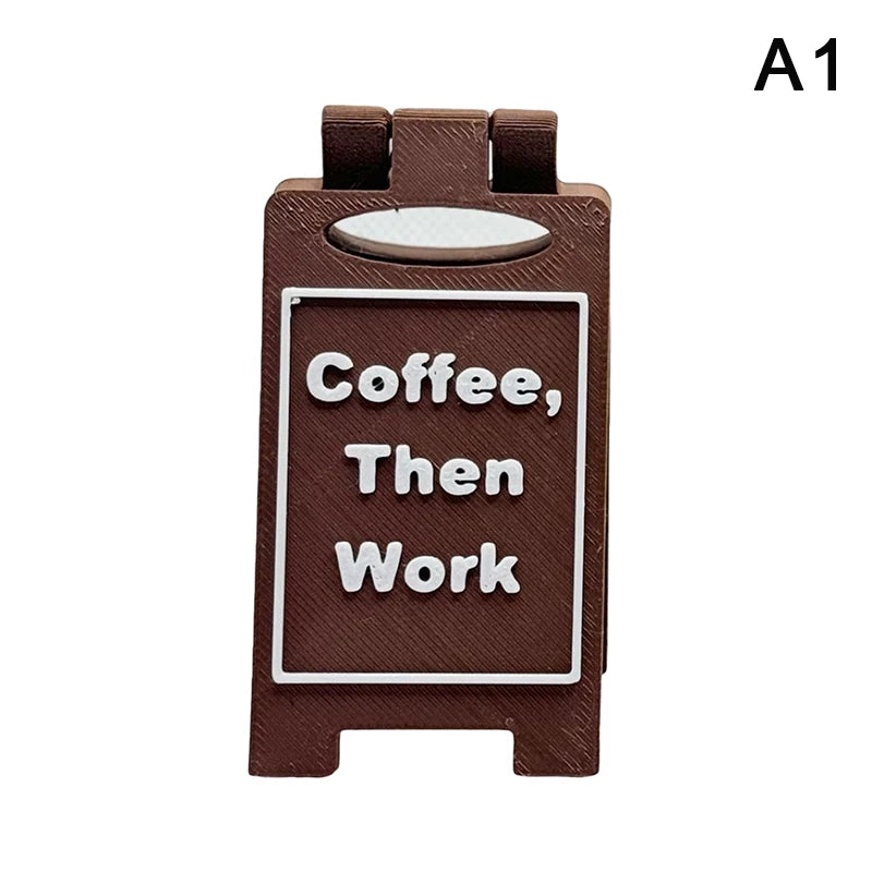 plaque signalisation humour clips texte imprimé travailler moderne blanc rouge