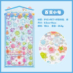 sticker 3d kawaii alimentaire animal multicolore bricolage scrapbooking coque téléphone cadre photo