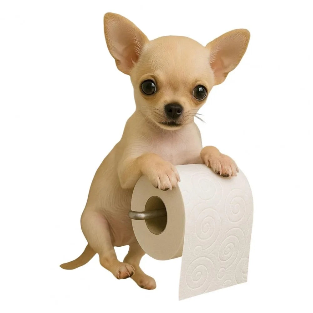 porte rouleau papier toilette blanc motif spirales mignon salle bain