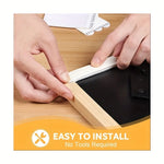 adhesive clip frame hanging stickers easy removable without residue white 12 pieces