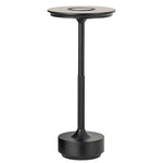 lampe table led rechargeable sans fil intensité réglable moderne noir or argent