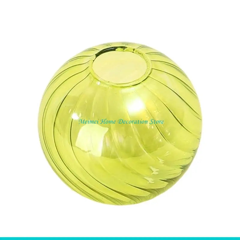 vase verre rayures horizontales moderne fleurs artificielles vert rose violet beige