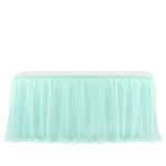 jupe table rose vert pastel bleu pastel rayures horizontales velcro festive