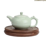 support plante bois rose vintage base théière vase décoration table basse figurine bonsaï