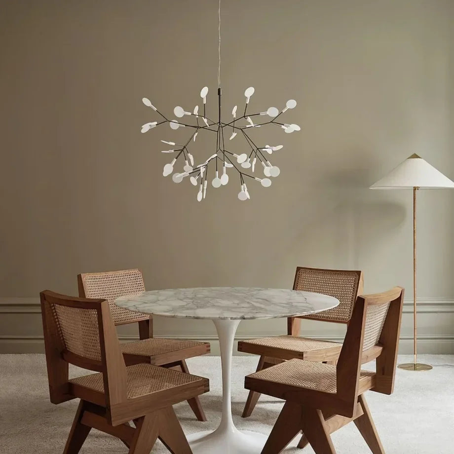 suspension lumineuse contemporaine ovale translucide or blanc 50cm 72cm 98cm