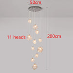 Suspension lumineuse moderne dorée noir formes géométriques brillantes salon chambre
