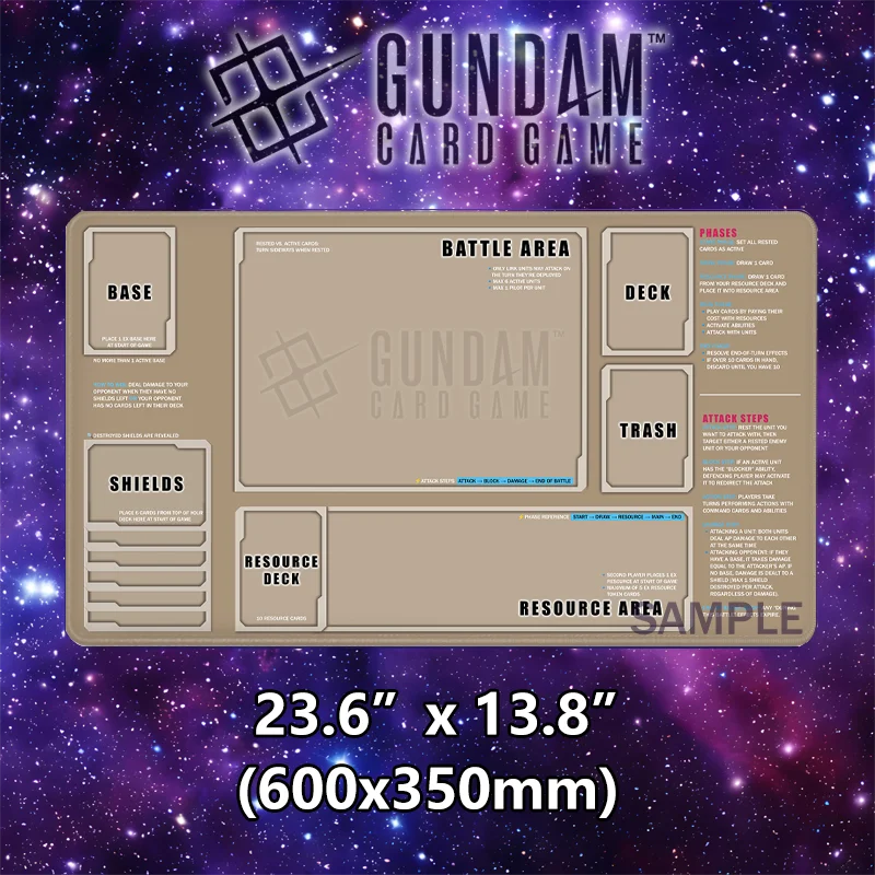 tapis jeu cartes noir antidérapant grande surface grille zones jeu collection jeux cartes