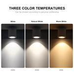 Spot LED Blanc Noir Surface Monté 85 265V 249 2000 Lumens Moderne
