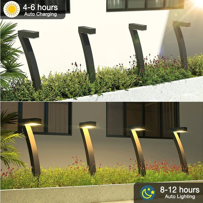 Éclairage solaire décoratif pour chemin extérieur