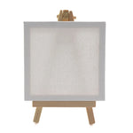 peinture acrylique kit 12 couleurs palette pinceaux clips toile bois classique enfants art