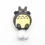 porte brosse dents mural adhésif totoro dessin animé cartoon salle bain rangement personnages animés