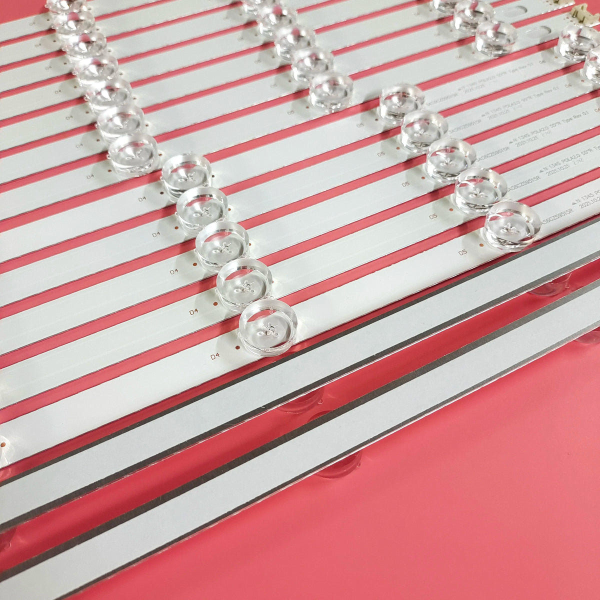 bandes rétroéclairage led blanc moderne éclairage téléviseur aluminium connecteurs fixations lumière spécialisée