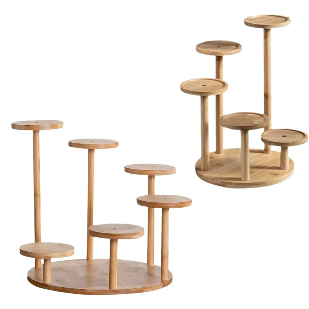 support plantes bois minimaliste étagère intérieure pots fleurs organisation balcon chambre salon moderne zen