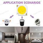 LED Chip 10W 30W 40W 50W Cold White Warm White Natural White 900lm 4000lm