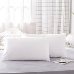coussin hypoallergénique polyester 300 fils catégories solide uni moderne blanc gris bleuclair vert bleumarine
