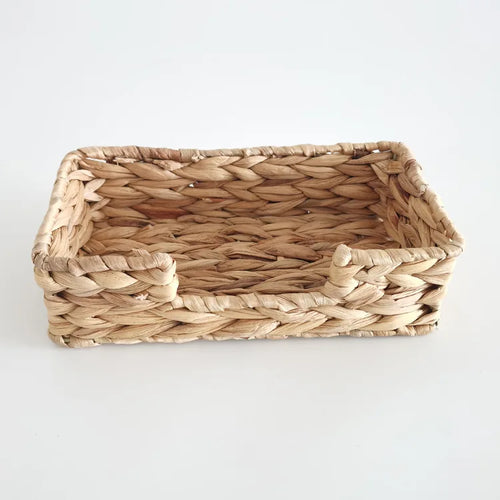 panier tressé naturel rustique bohème rangement décoration maison cuisine chambre simple artisanal