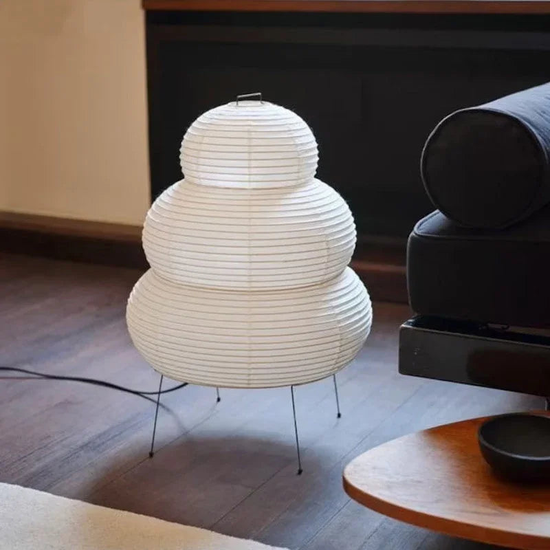 lampe table moderne blanc rayures noires tissu opaques tringles câble électrique 10w flux lumineux