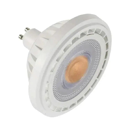 ampoule led spot gu10 g53 blanc aluminium moderne grille refroidissement clips