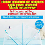 filet anti moustiques pliable transparent bleu clair maille fine moderne