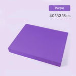tapis fitness texturé antidérapant bleu épais 5cm joint protection exercices maison