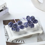 décoration intérieure cônes pin artificiels moderne brillants mariage anniversaire baby shower
