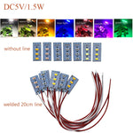 source lumineuse led bleu jaune rouge violet blanc chaud moderne diodes intégrées cable connexion