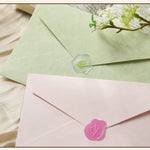 timbres adhésifs décoratifs fleurs papillons rose bleu clair blanc translucides romantiques adhésifs enveloppes fêtes