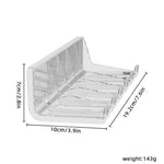 porte sacs cuisine transparent adhésif moderne organisation rangement épices assaisonnement réutilisable plastique multiple