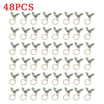 anneaux serviettes bois feuilles eucalyptus rustique naturel decoration table restaurant