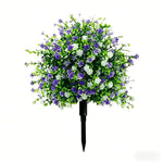 plantes artificielles fleurs rouges roses jaunes violettes décoration intérieure moderne tringle noire branchettes simples