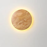 lampes murales modernes bois clair led minimalistes chambre cuisine salle manger