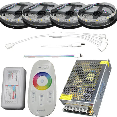Ruban LED RGBW 20m avec télécommande