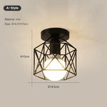 Lampe moderne minimaliste métal noir structure géométrique surface flux lumineux 249 2000