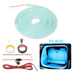 ruban led flexible moderne couleur bleu rouge blanc jaune vert connecteur cable interrupteur intérieur