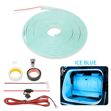 ruban led flexible moderne couleur bleu rouge blanc jaune vert connecteur cable interrupteur intérieur