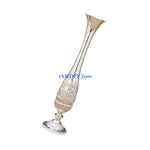 vases métal bronze argent or motifs floraux texture grungée classique élégant