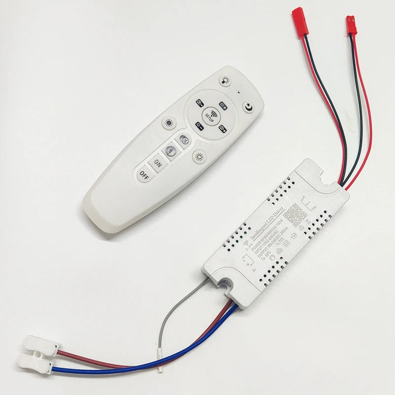 contrôleur led télécommande connecteur entrée éclairage moderne blanc plat lisse