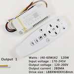 contrôleur led intelligent télécommande câbles signalisation entrée led 1050v moderne blanc