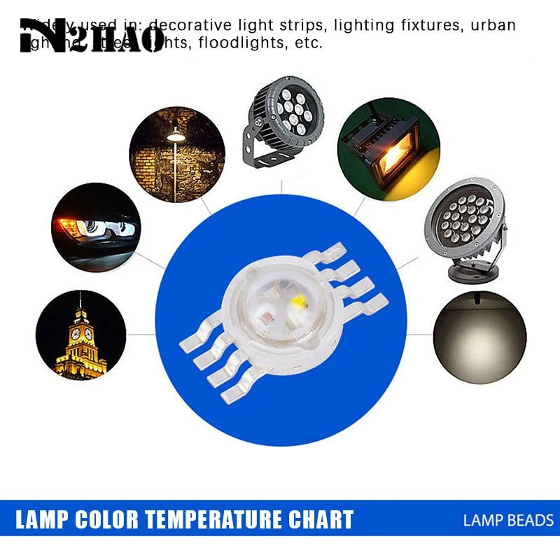 led blanc jaune modernes haute luminosité 10mm 5.9mm 3.0mm clips