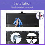 bande led rgbic 5m couleur noire télécommande application synchronisation moderne clips