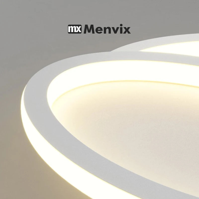 lampe led moderne blanche plafonnier aluminium facile éclairage quotidien télécommande 220v garantie 2ans