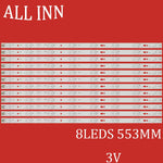 ruban led blanc moderne 553mm leds 3v connecteur souder