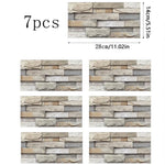 panneaux decoratifs mur gris beige blanc aspect pierre naturelle adhesifs modernes rustiques pieces 28cm