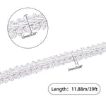 ruban décoratif classique dorées noir ruban tressé daim 13mm 10m dentelle polyesterUsageIdEOF