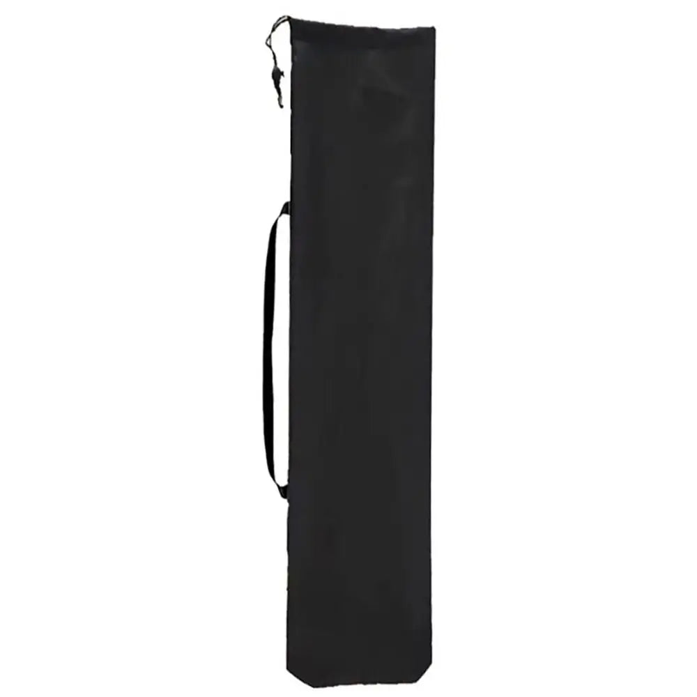 sac rangement polyestère noir pliable multiusage porte bâtons canne pêche parapluie pratique fixations poignées