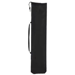 sac rangement polyestère noir pliable multiusage porte bâtons canne pêche parapluie pratique fixations poignées