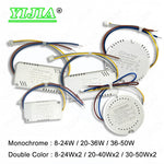 driver led blanc 24v 36v 60v 108v 280ma 300ma rond perforations moderne